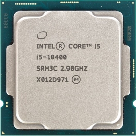 CPU Intel Core i5-10400 (12M Cache, 2.90 GHz up to 4.30 GHz, 6C12T, Socket 1200, Comet Lake-S) - Tray NEW 100%