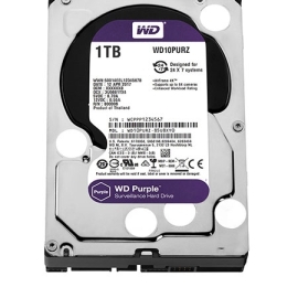HDD WD Purple 1TB 3.5" SATAIII (WD10PURZ)
