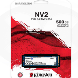 SSD Kingston NV2 500GB M.2 PCIe 4.0 NVMe 2280 (SNV2S/500G)