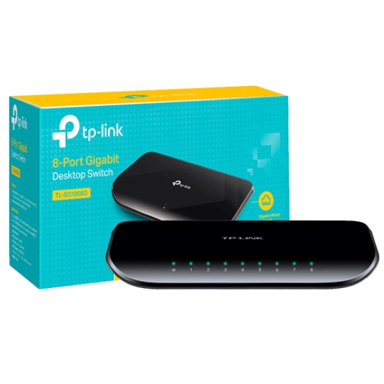 Switch TP-Link TL-SG1008D 8 port Gigabit