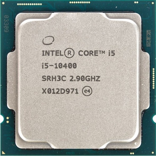 CPU Intel Core i5-10400 (12M Cache, 2.90 GHz up to 4.30 GHz, 6C12T, Socket 1200, Comet Lake-S) - Tray NEW 100%