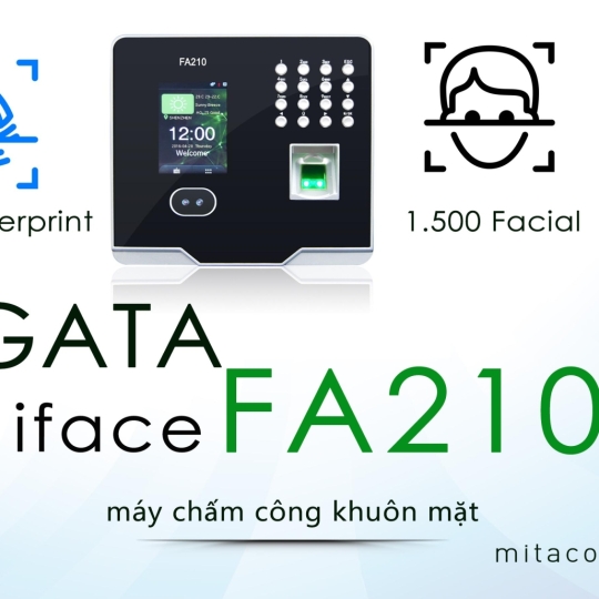 Gigata iFace FA-210 (khuôn mặt + vân tay)